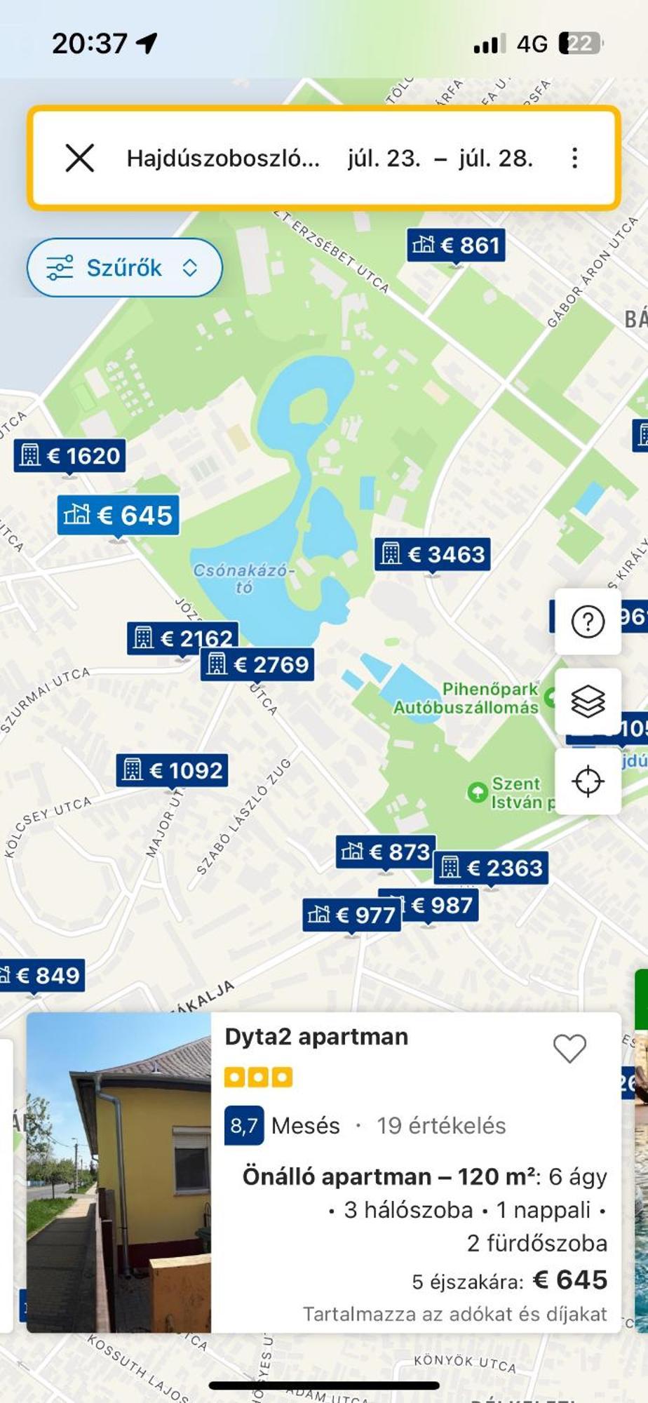 Hajdúszoboszló Dyta2 Apartman מראה חיצוני תמונה